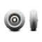 Service Caster SCC-6" Thermoplastic Rubber Donut Tread Wheel Only w/Ball Bearing-500 lbs Cpty SCC-TPRBD620 - alternate 1